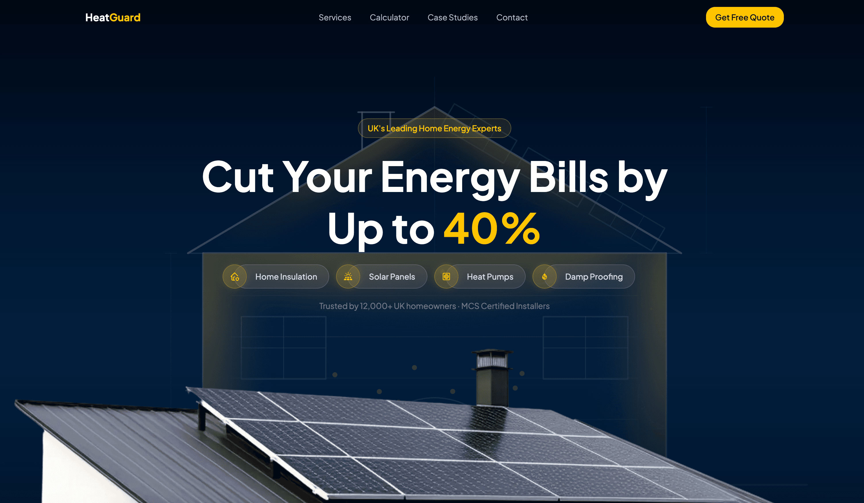 Solar & Insulation Company Website